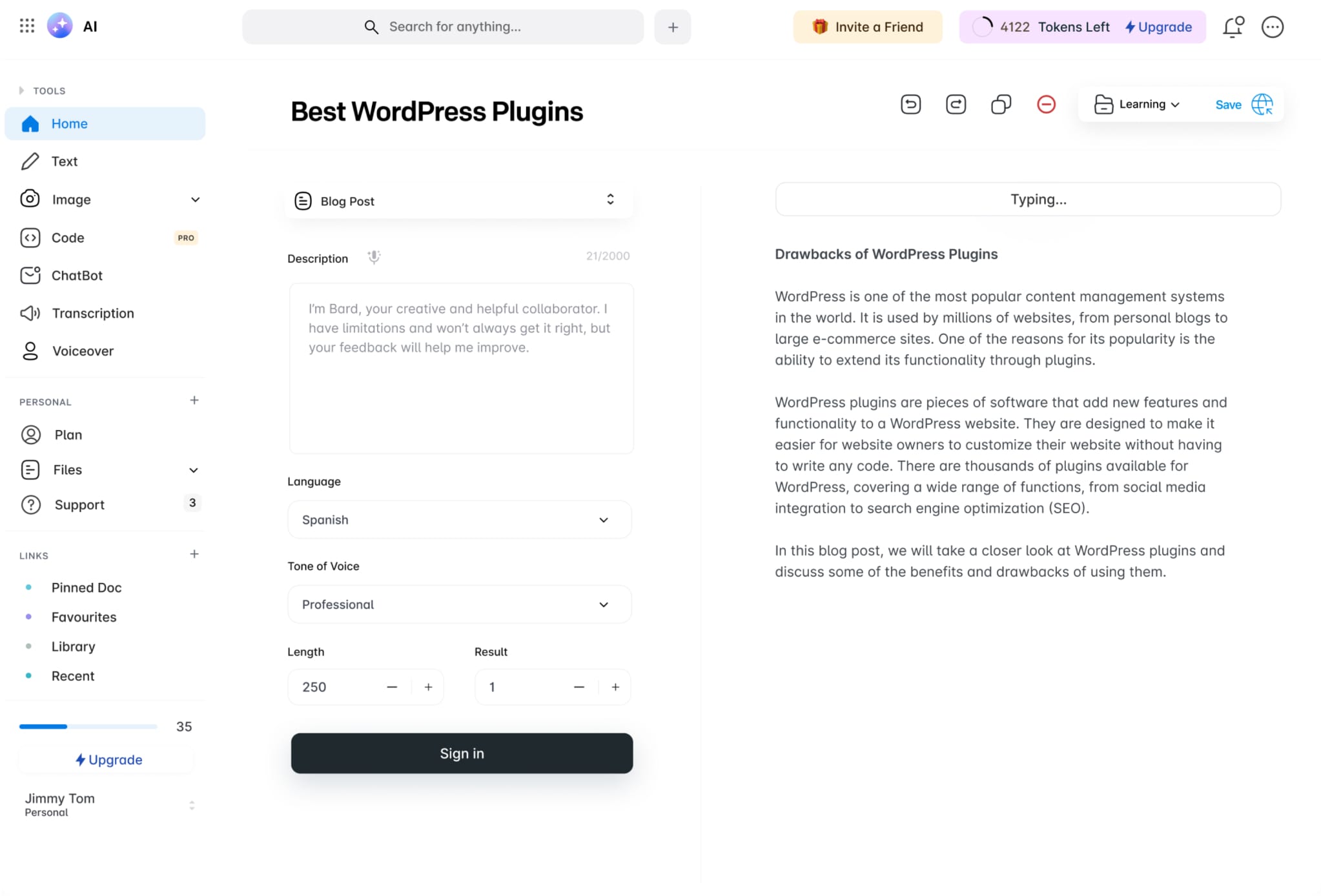 Image of Smart Help dashboard